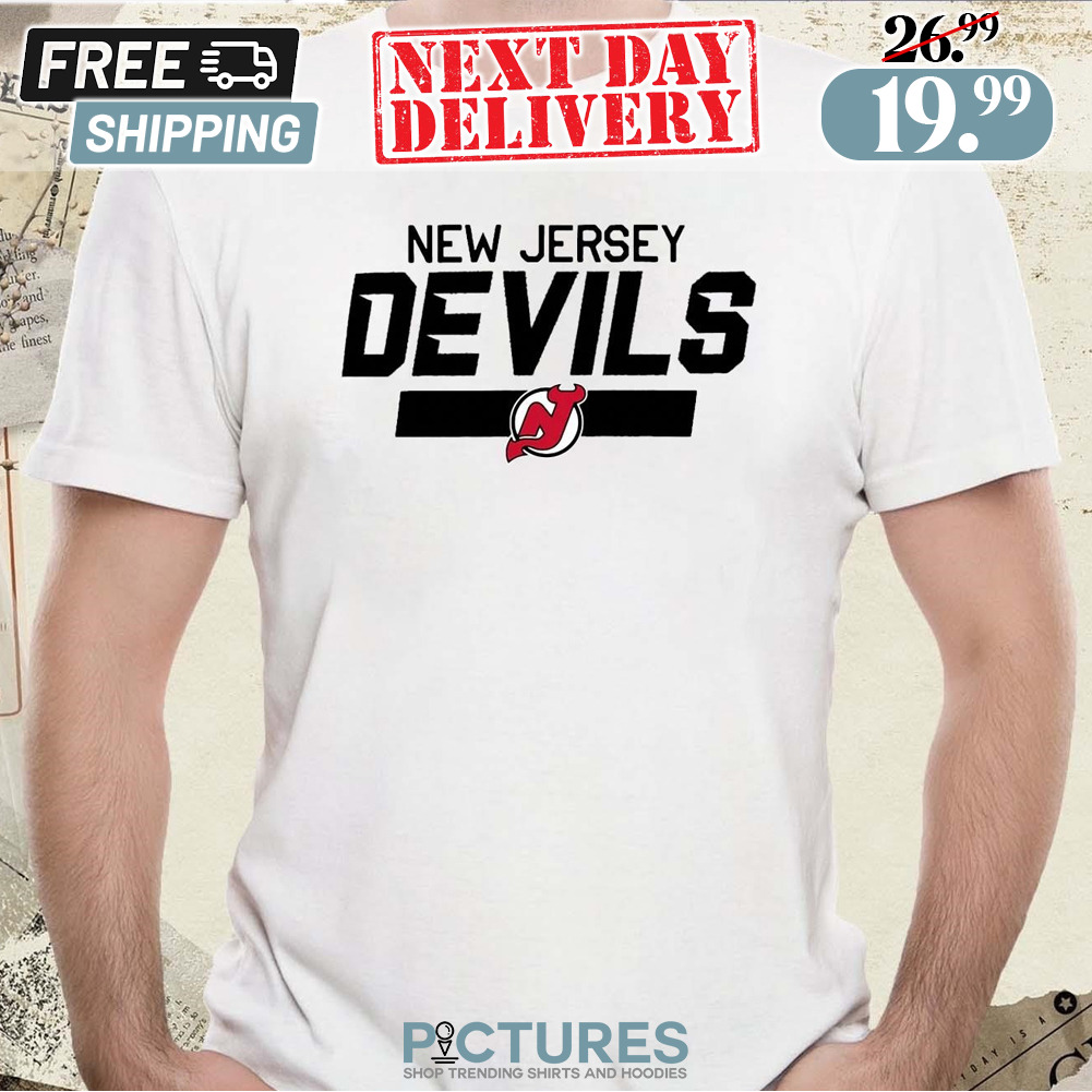 Jack Hughes #86 New Jersey Devils Levelwear Richmond Shirt Jack Hughes #86 New Jersey Devils Levelwear Richmond Shirt