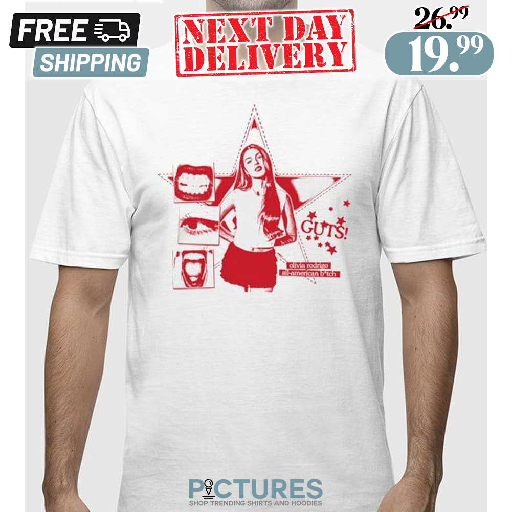 Olivia Rodrigo Guts Olivia Rodrigo All American Bich Shirt