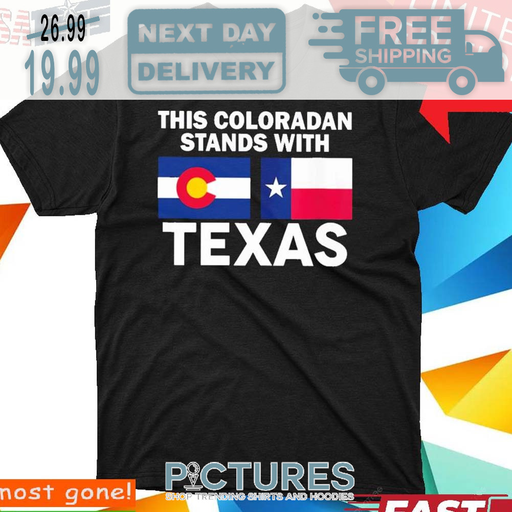 This Californian Stands With Texas Shirt