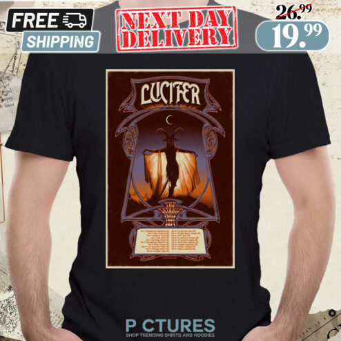 Lucifer The Satanic Panic Tour ’24 Poster Shirt