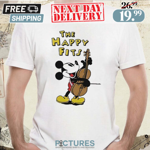 MIckey Steamboat Willie Plays The Cello The Happy Fits Shirt