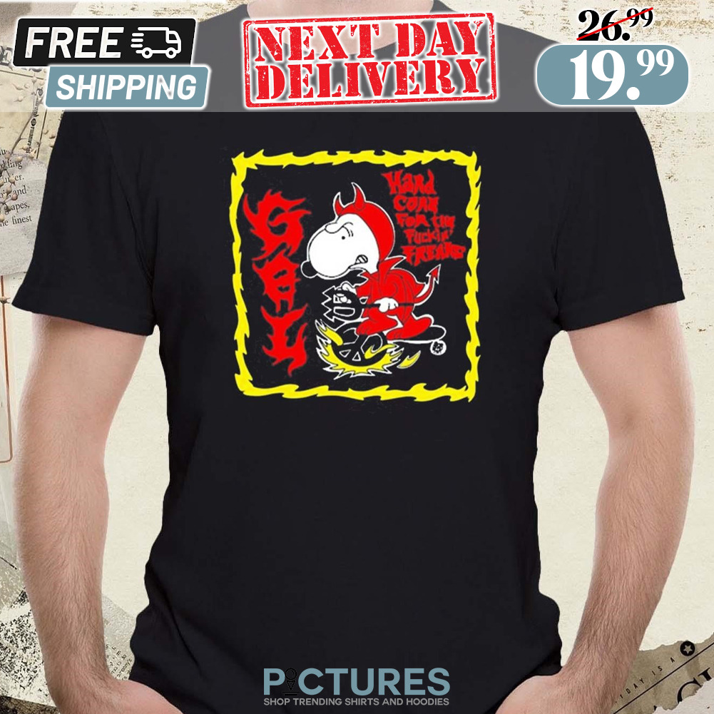 Usain Bolt Thrower Snoopy Hardcore For The Fuckin Freaking Shirt