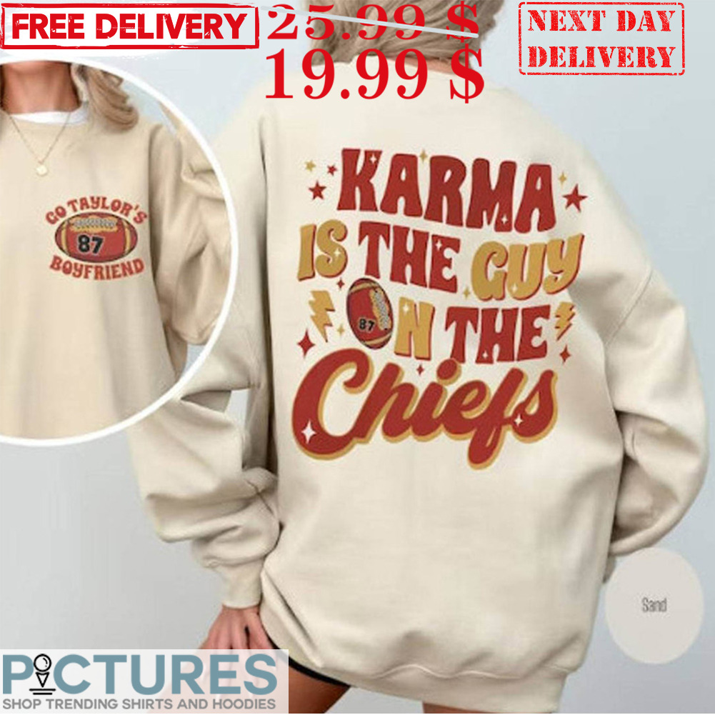 Go Taylor's boyfriend Karma Is The Guy On The Chiefs Shirt