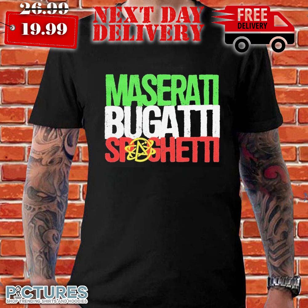 Italian Melody Maserati Bugatti Spaghetti Shirt