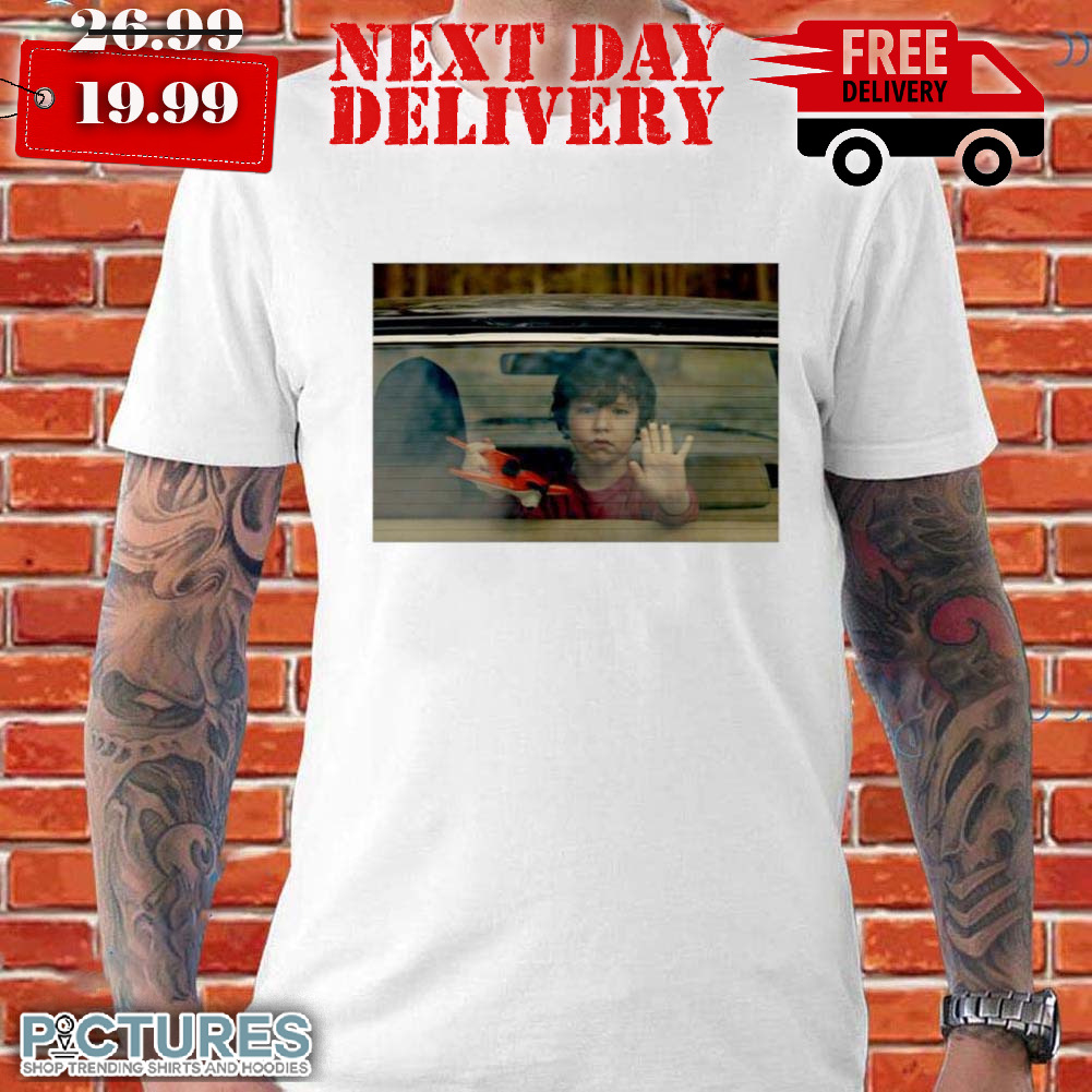 Garrett Schmidt Wearing Garrett His Kidnapped Shirt