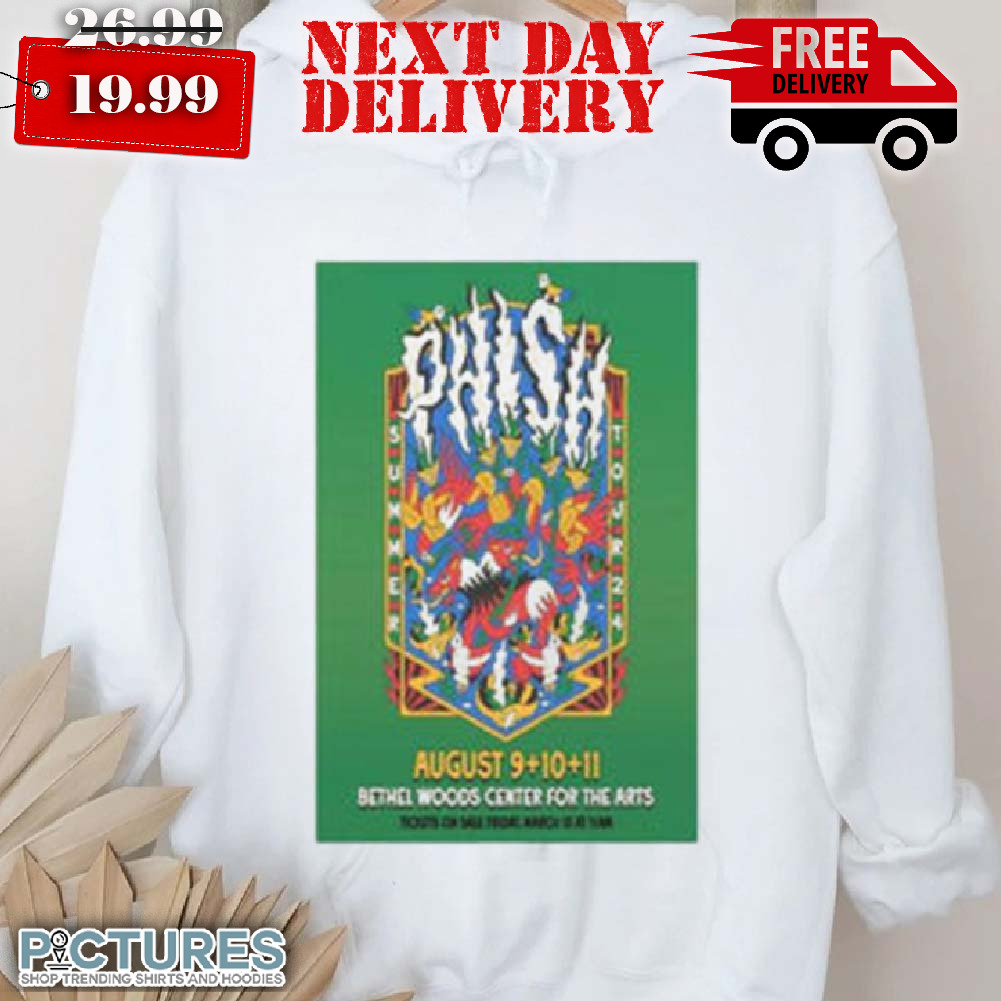 Phish Bethel Woods Center For The Arts Bethel NY August 9 11 2024 Shirt