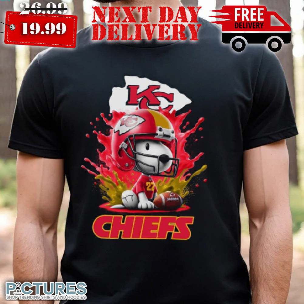 Snoopy The Peanuts Kansas City Chiefs shirt