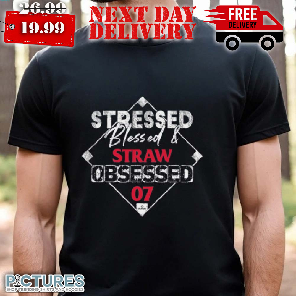 Straw Obsessed Myles Straw Baseball Player MLBPA Shirt