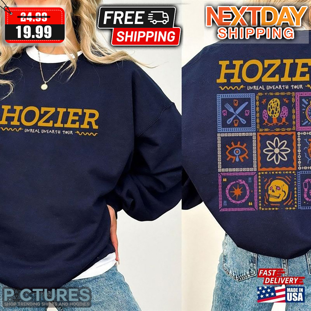 Hozier Unreal Unearth 2024 Tour Shirt