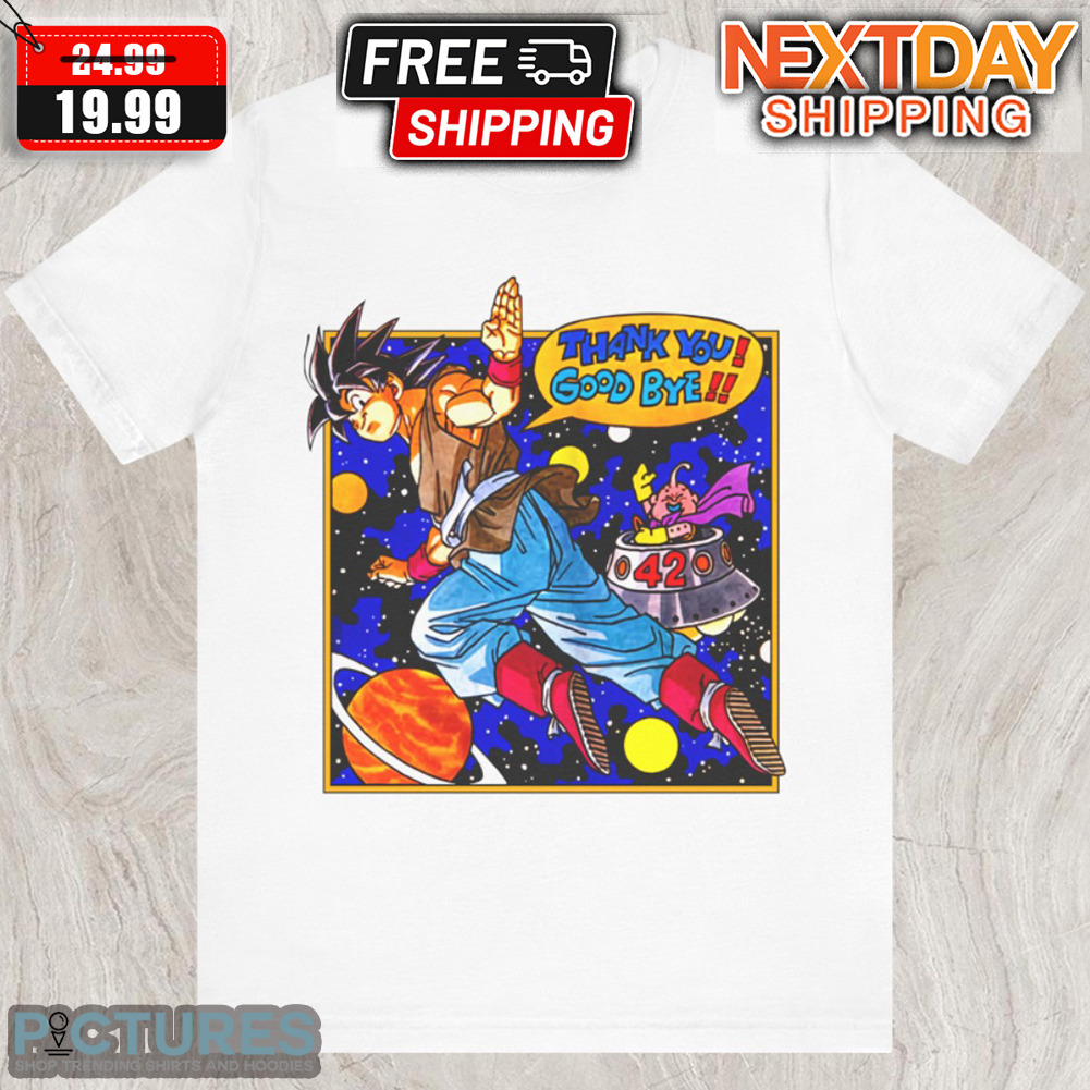 Akira Toriyama Thank You Goodbye Goku Dragon Ball Shirt