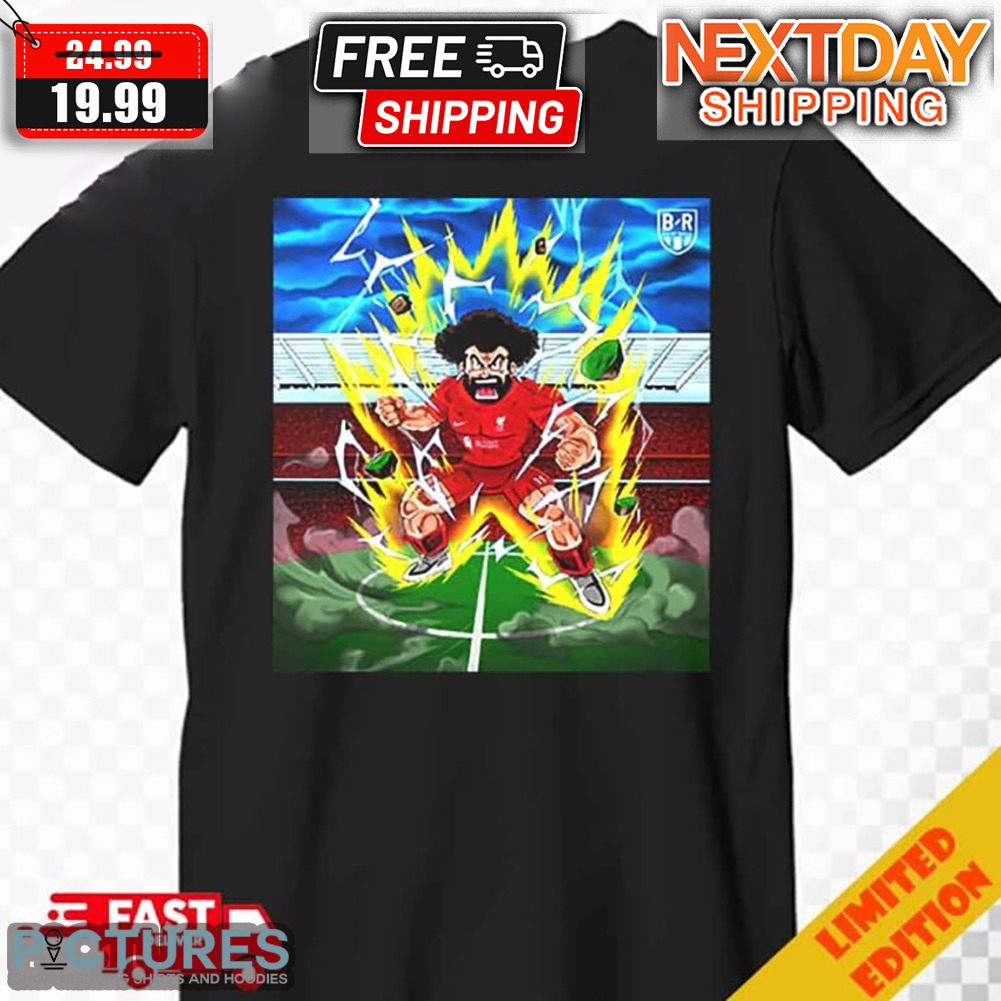 RIP Akira Toriyama Dragon Ball Super Power Mohamed Salah Of Liverpool Football Shirt