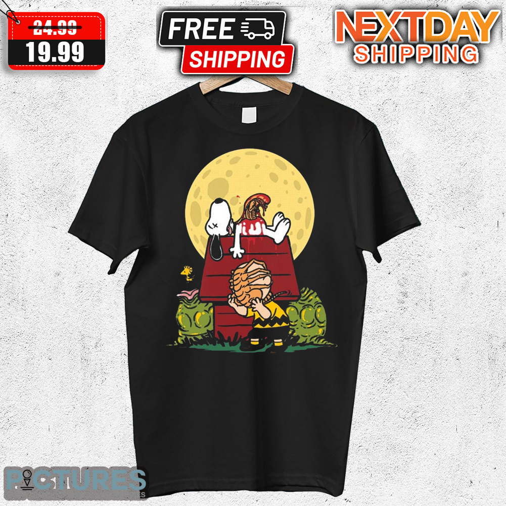 Charlie Brown And Snoopy Xenobeagle Shirt