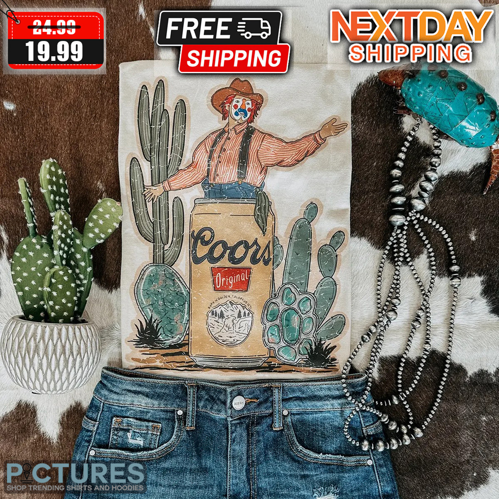 Clown Western Cowboy Coors Original Shirt