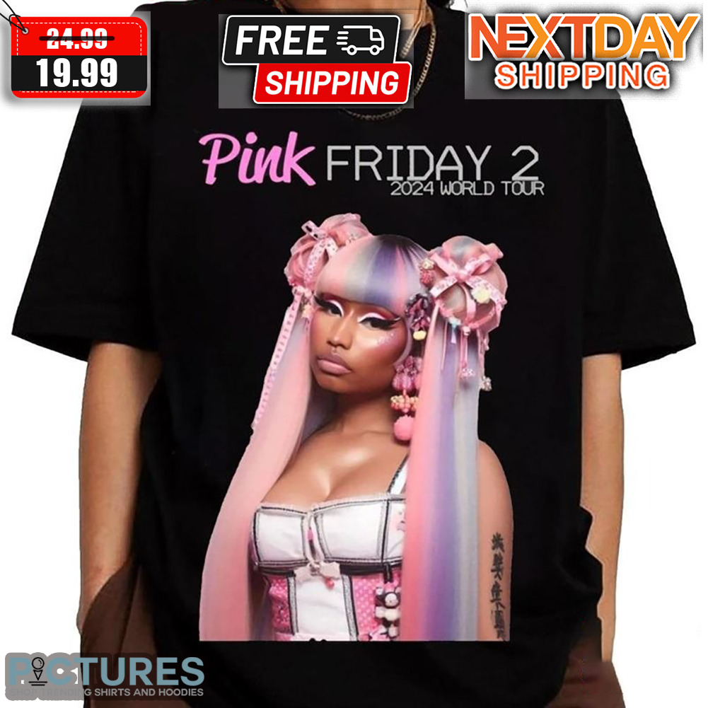 Nicki Minaj Pink Friday 2 2024 World Tour Shirt