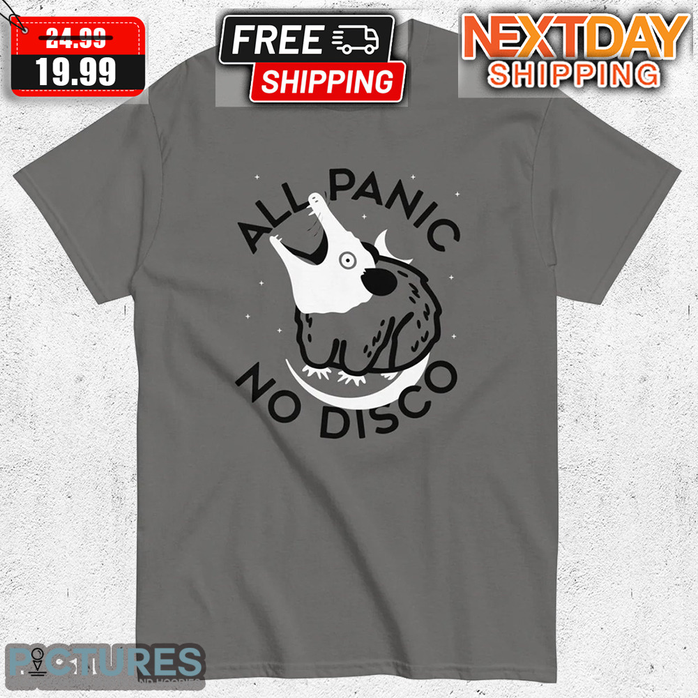 Raccoon All Panic No Disco Shirt