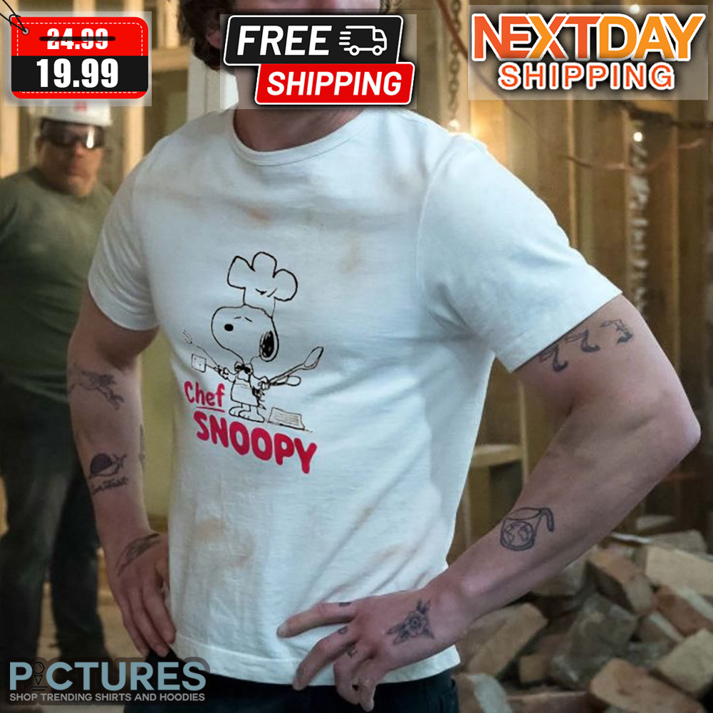 Peanuts Chef Snoopy Shirt
