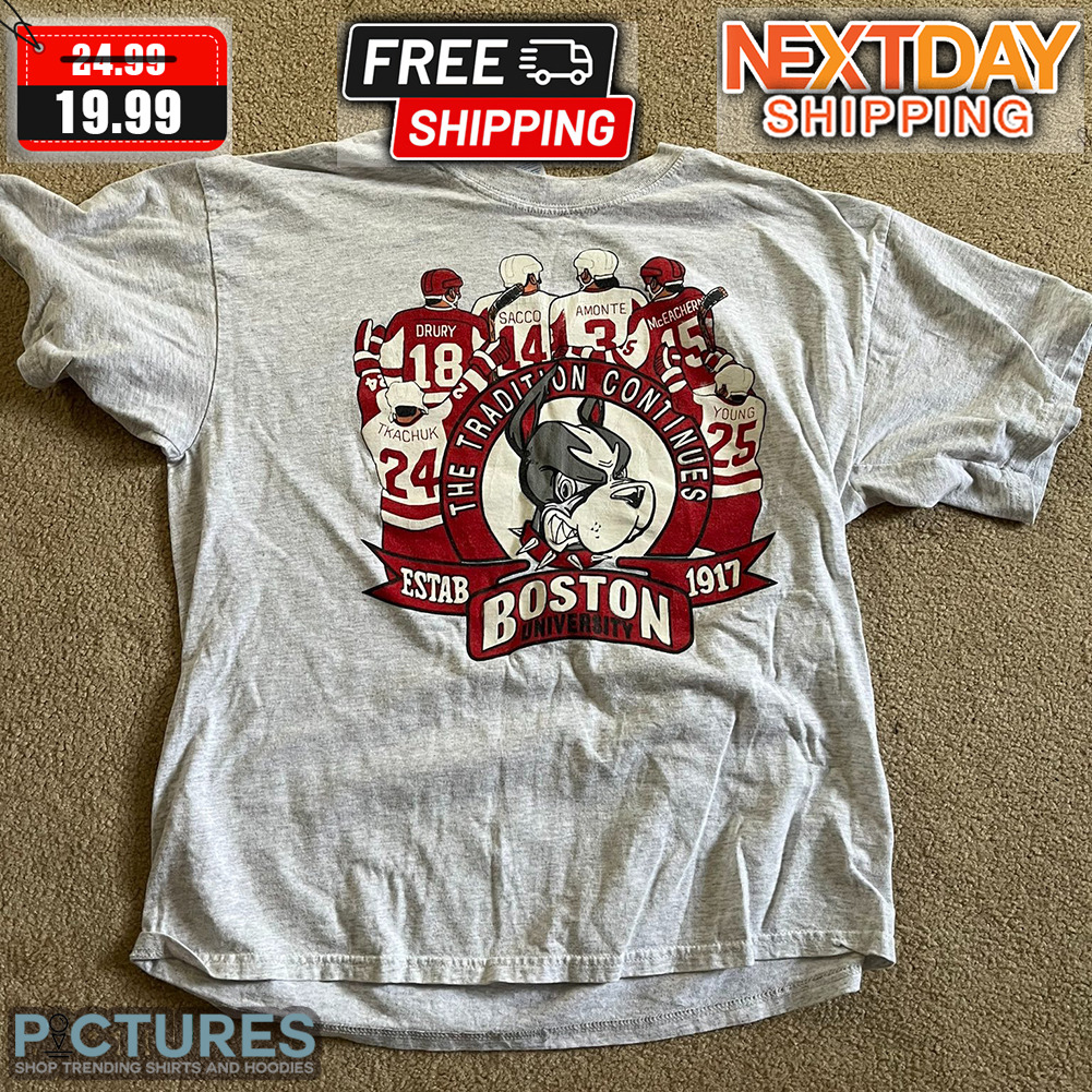 Boston University The Tradition Continues Estab 1917 Shirt