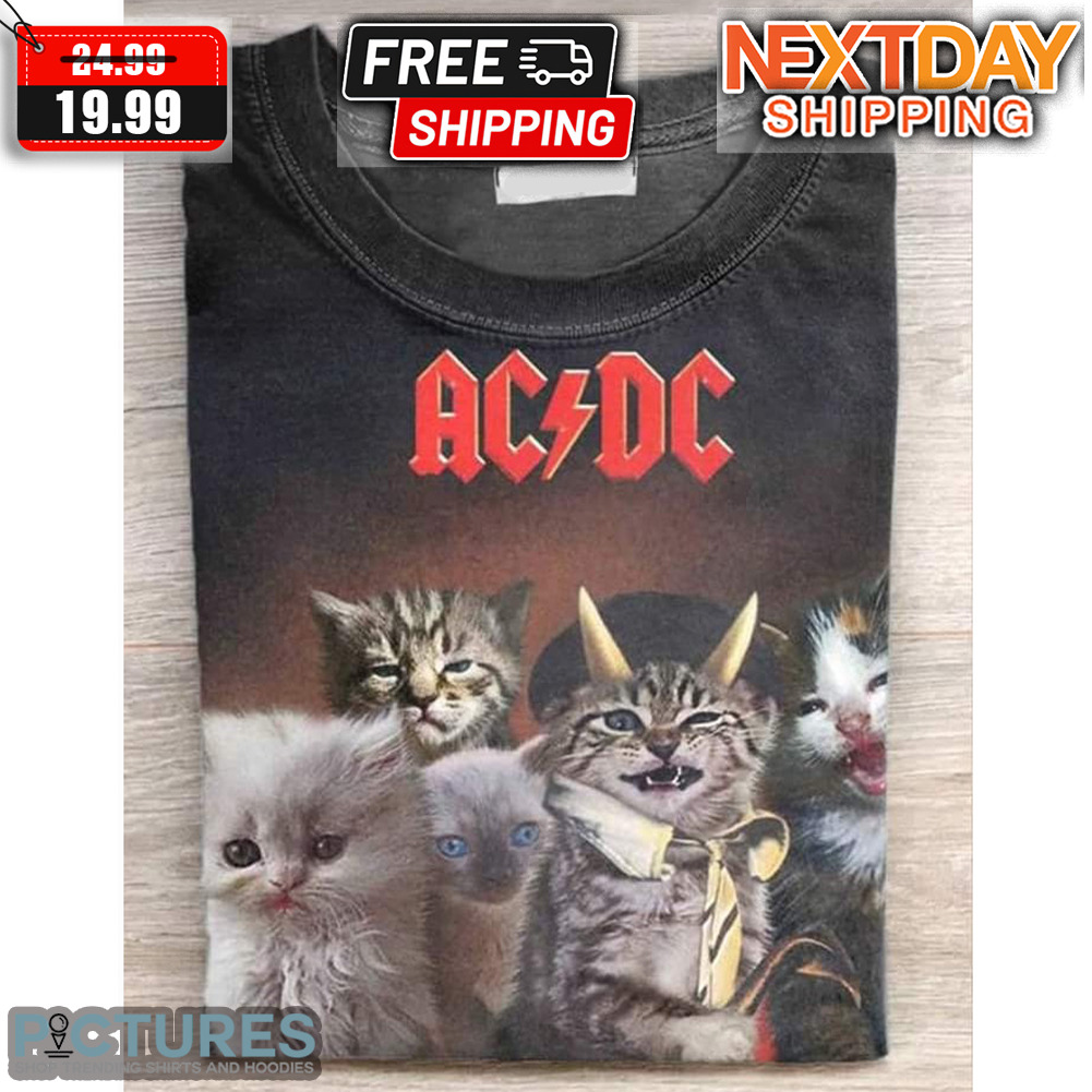 ACDC Cats Shirt • Picturestees Clothing LLC