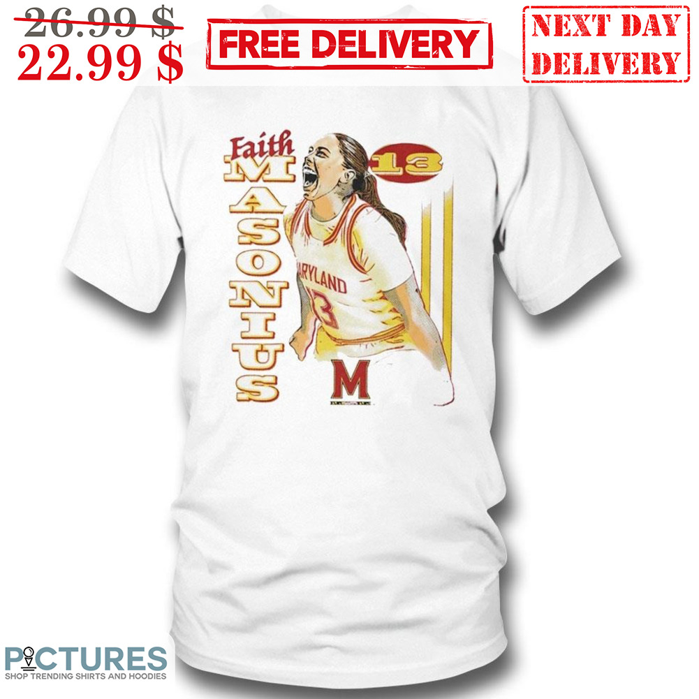 Faith Masonius 13 Maryland Terraphins Shirt