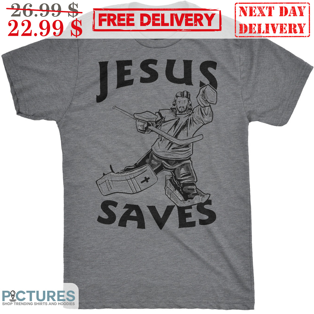 Hockey Jesus Saves Shirt
