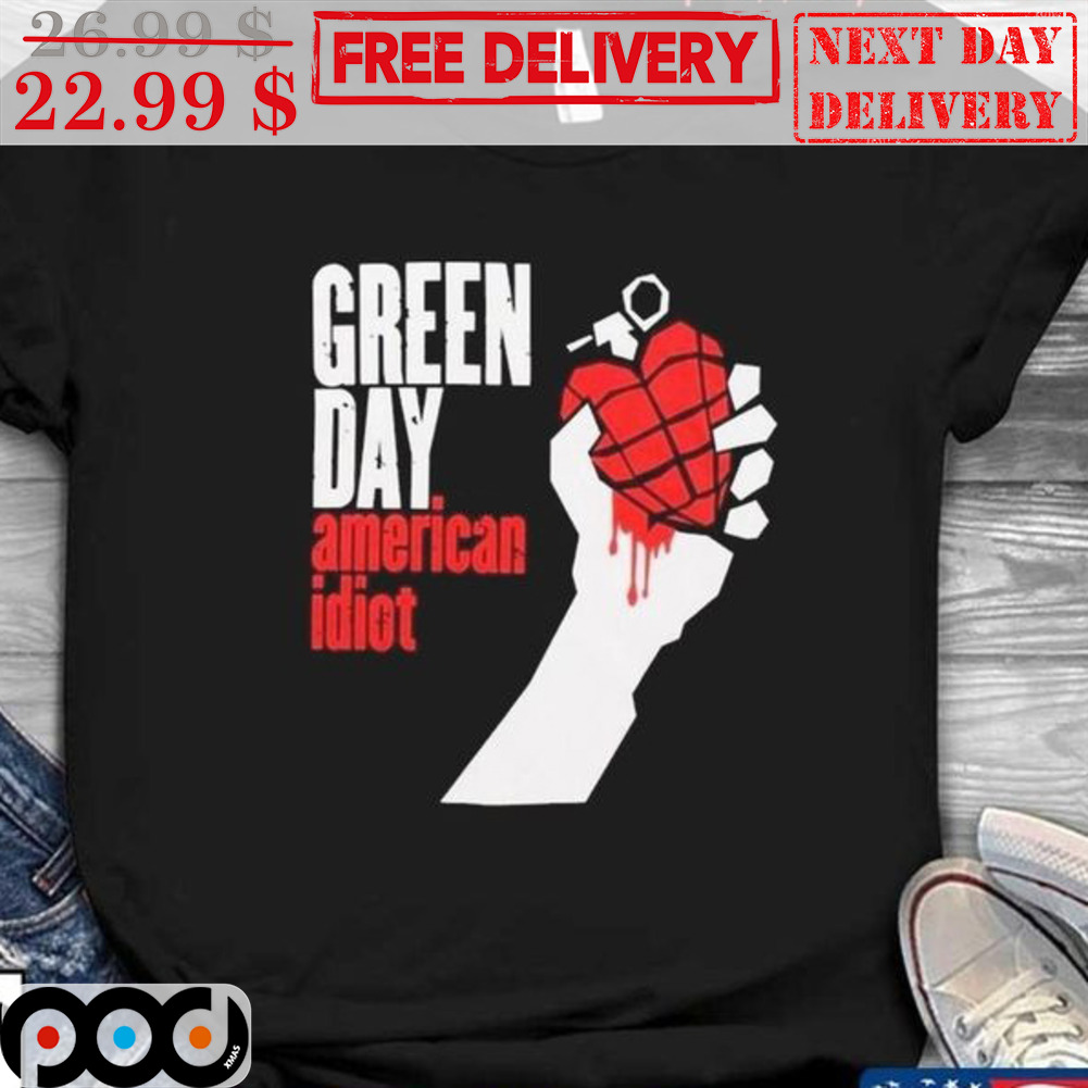 Green Day American Idiot Shirt