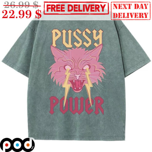 Cat Eyes Lighting Pussy Power Shirt