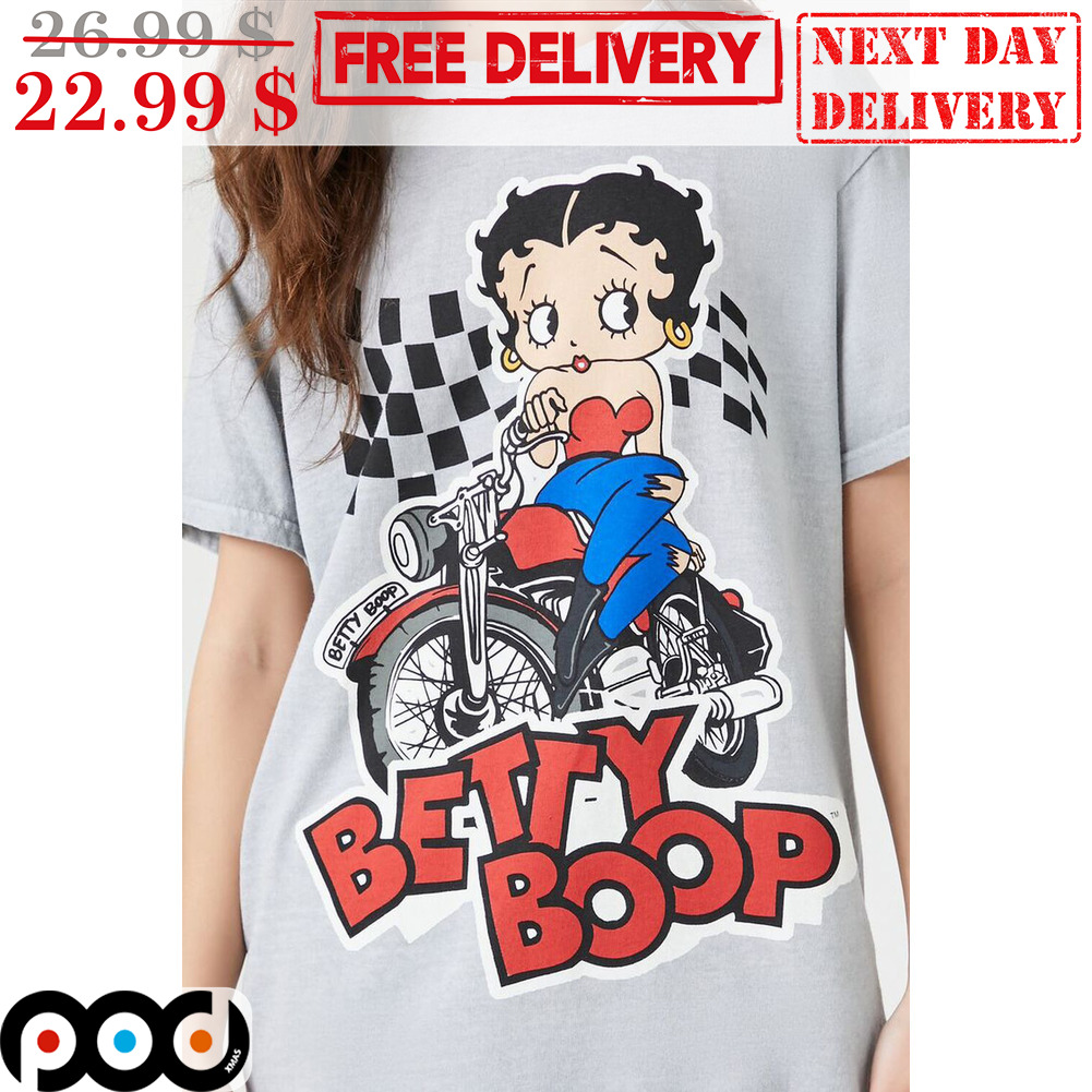 Betty Boop Racing Shirt