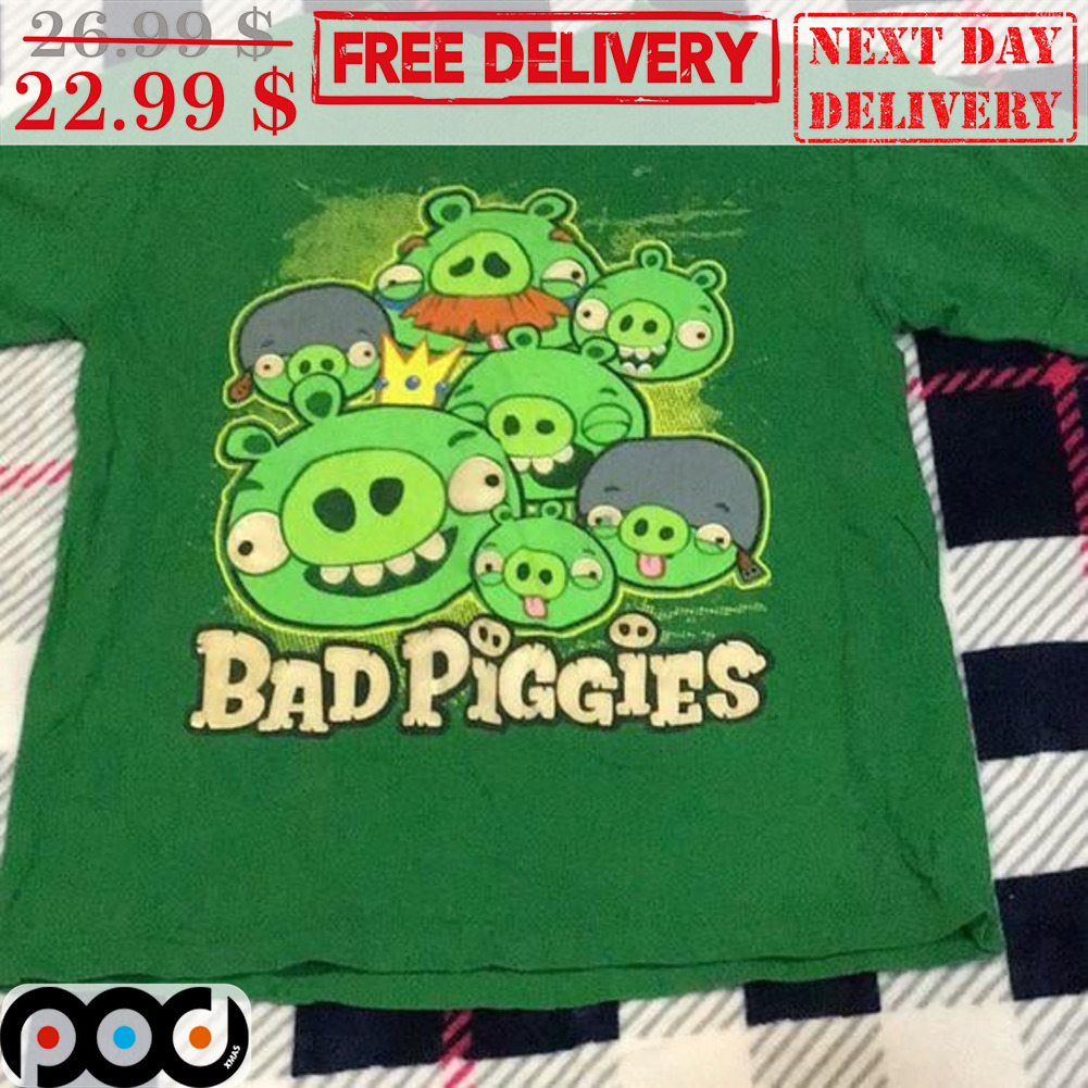 Bad Piggies Angry Birds Shirt