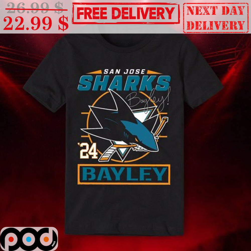 San Jose Sharks Bayley 24 Shirt