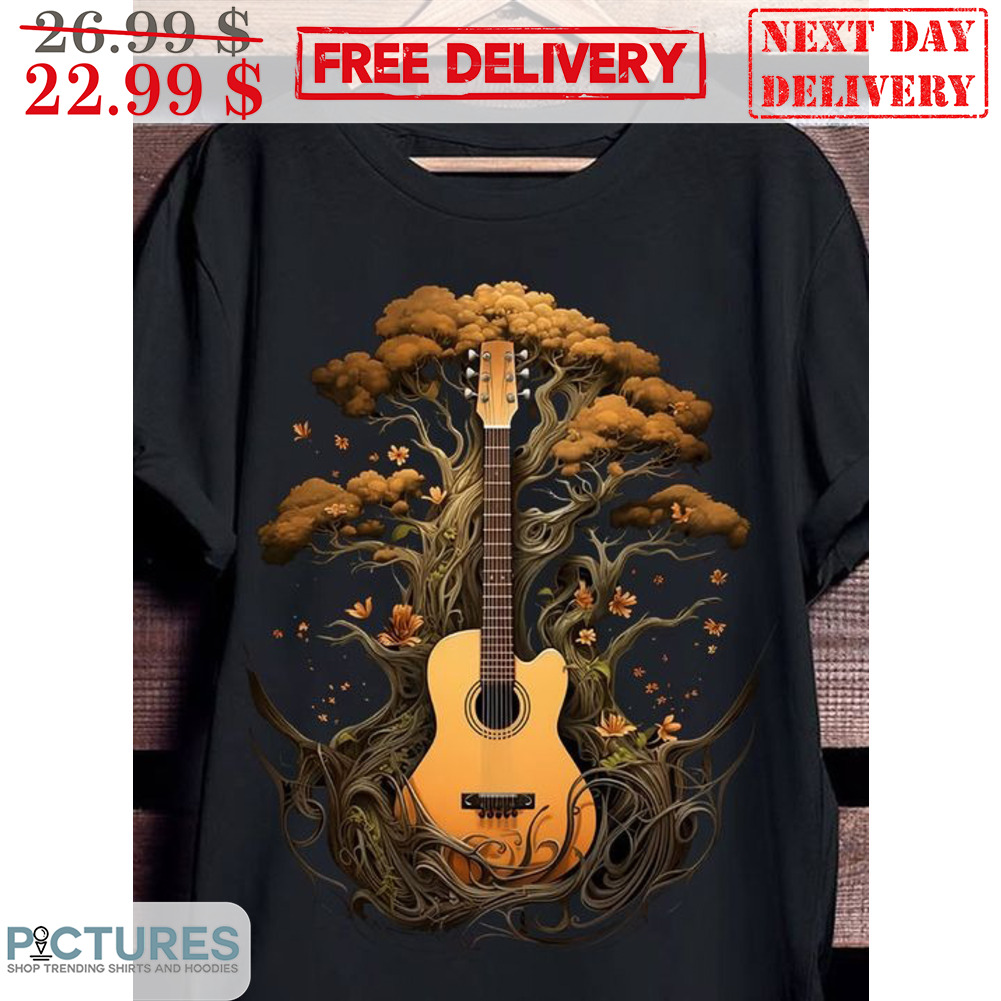 Guitars Lover Tree Shirt
