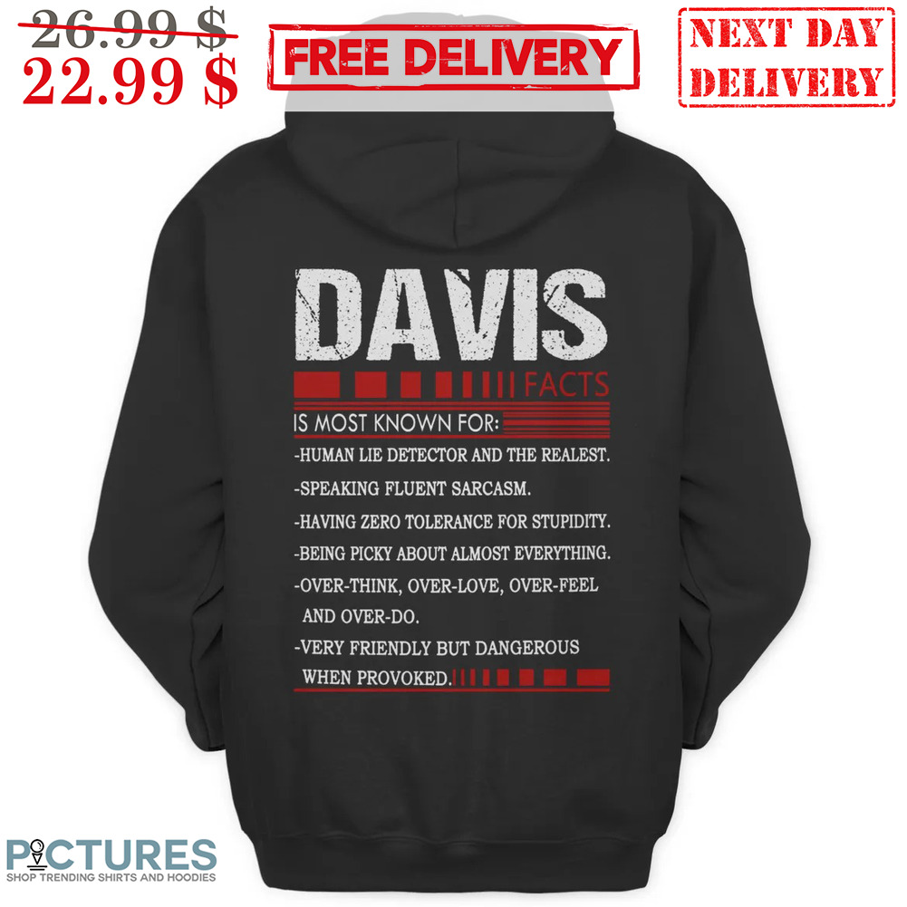 Davis Facts Is Most Known For Shirt