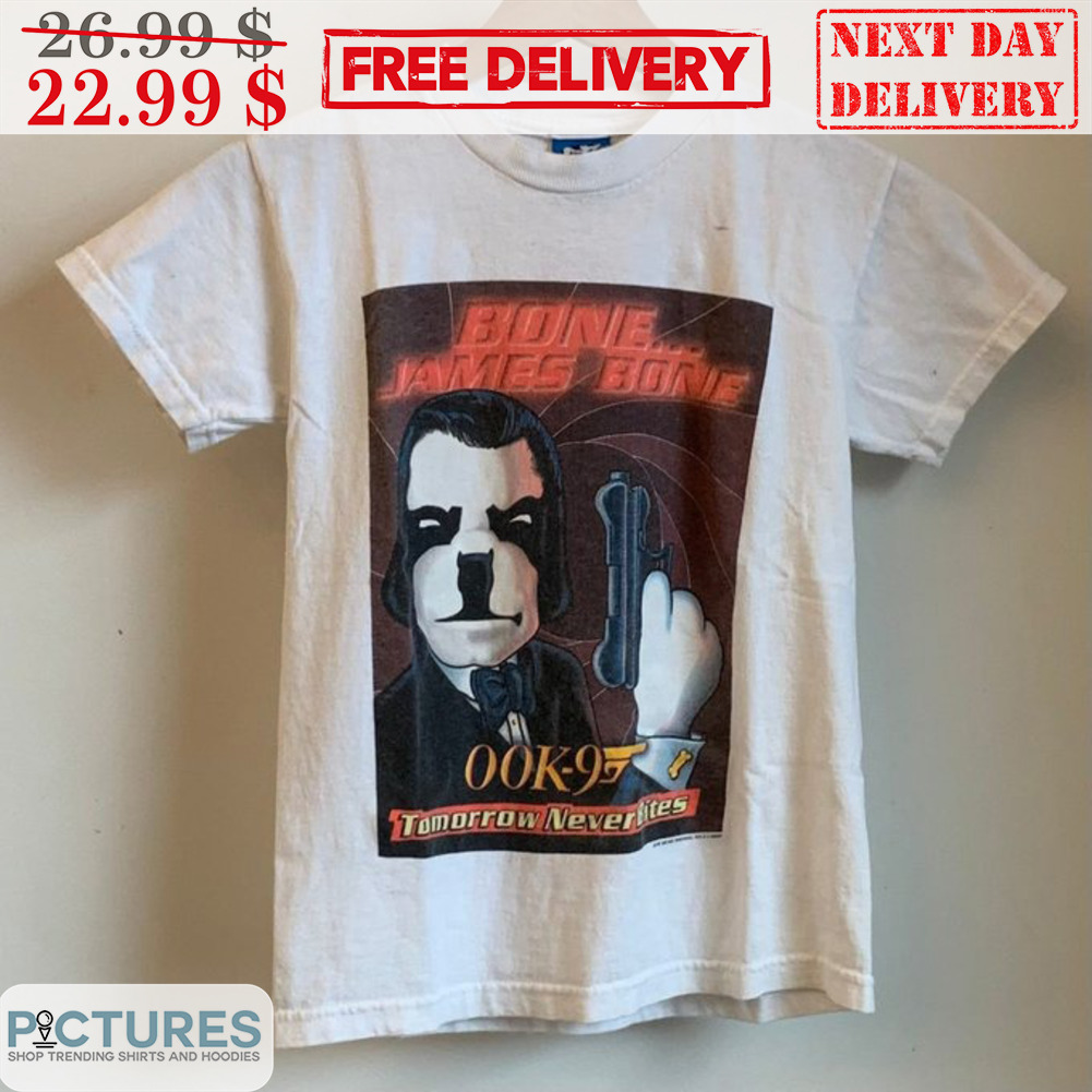 Bond James Bond Tomorrow Never Bites Shirt