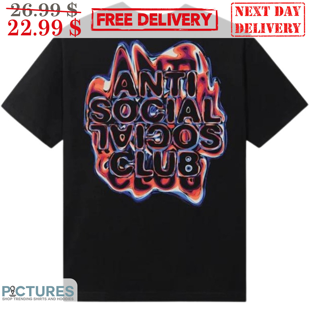 Anti Social Club Graphic Art Shirt