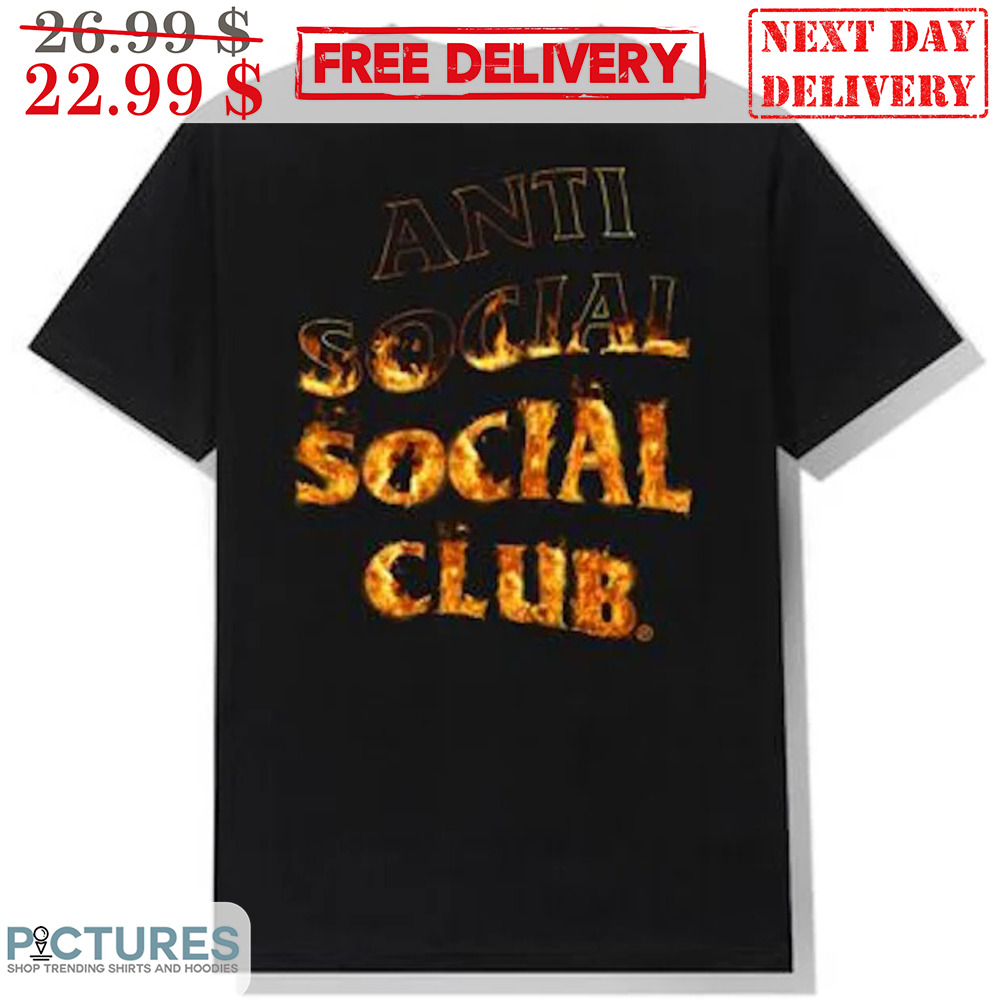 Fire Anti Social Club Shirt