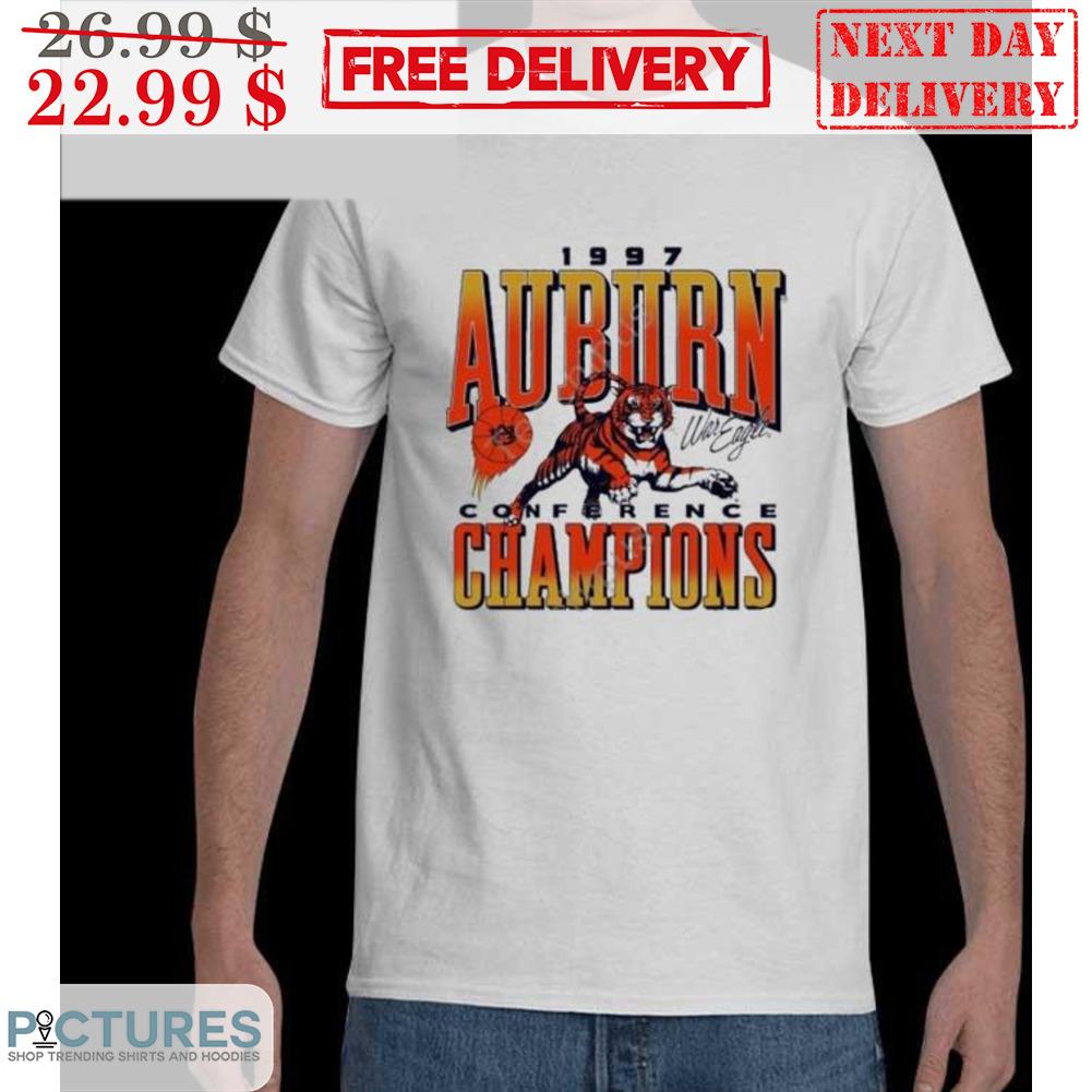 1997 Auburn Conference Champions Shirt