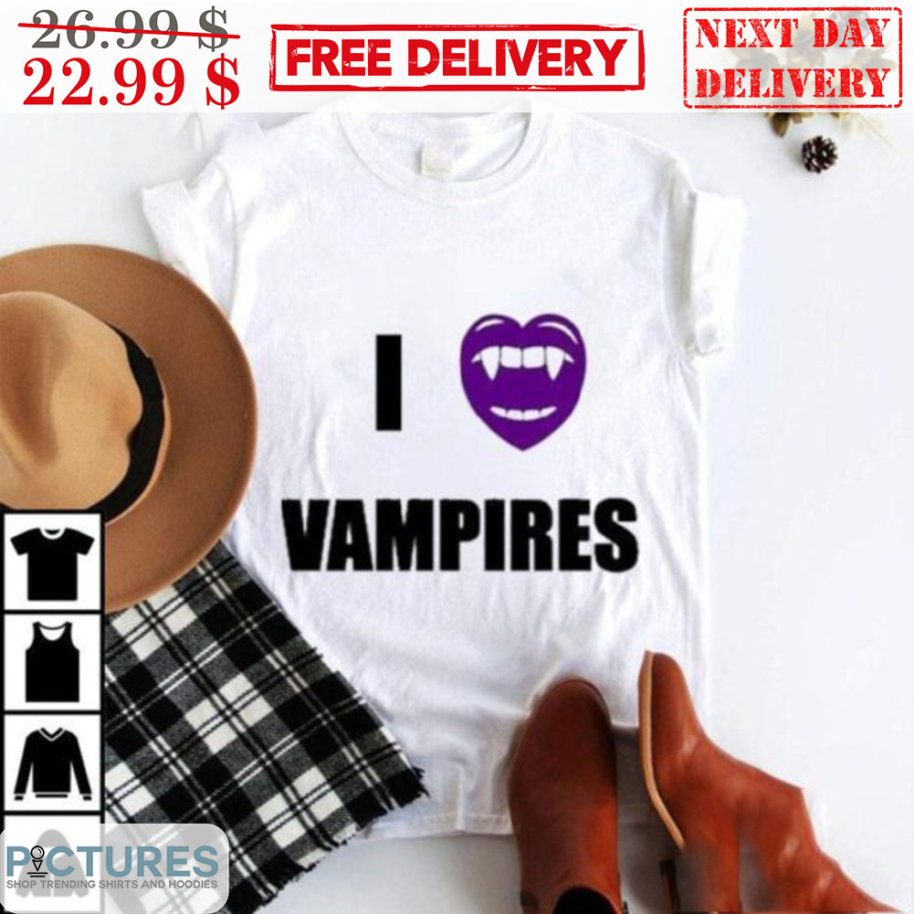 Olivia Rodrigo I Heart Vampires Shirt