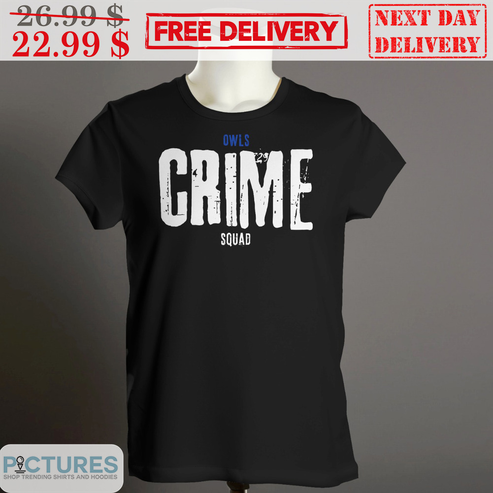 Owls Crime Squad Shirt