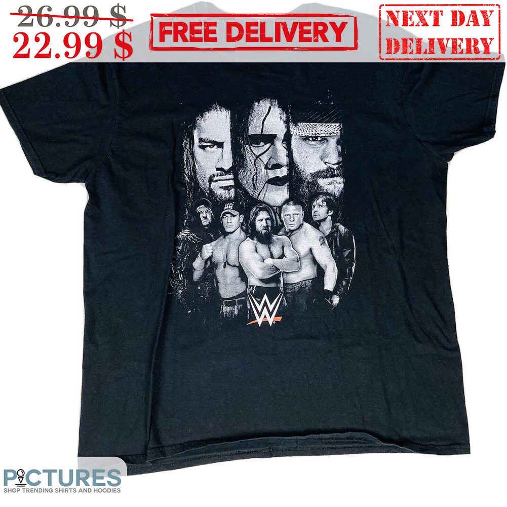 Superstars D. Bryan Sting Taker Lesner Cena Wrestling Shirt