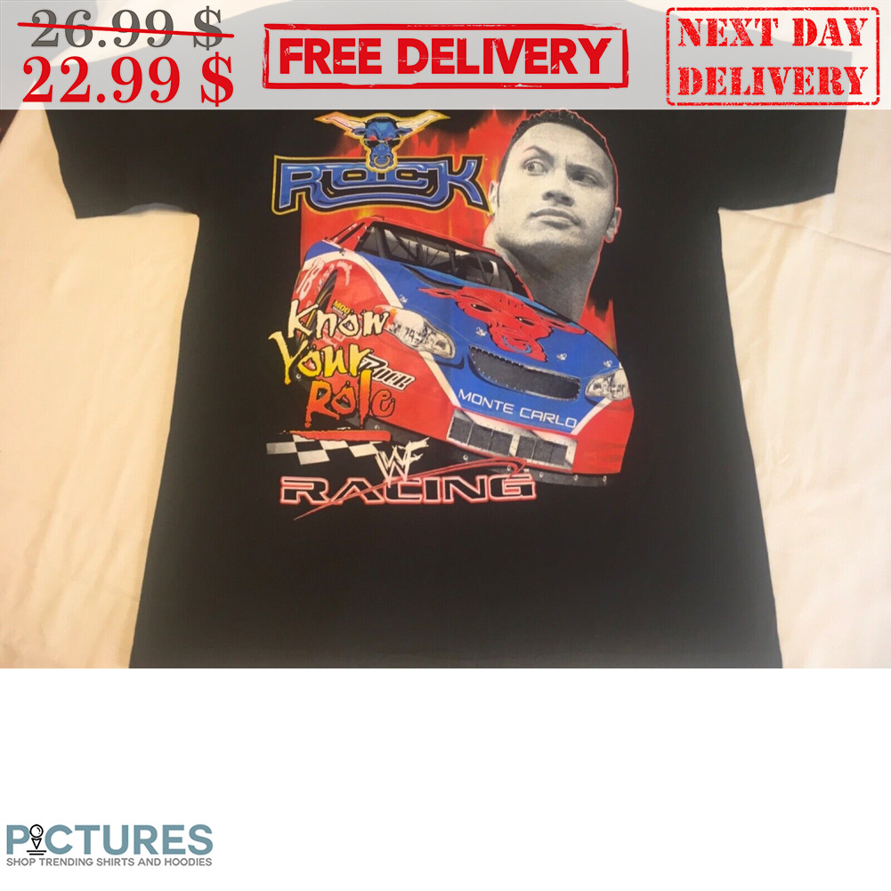 The Rock Know Your Role Racing Shirt