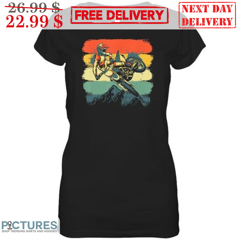 Biker Dirt Bike Vintage Shirt