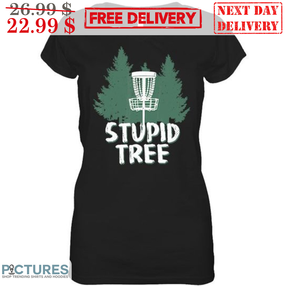 Disc Golf Stupid Tree Vintage Shirt