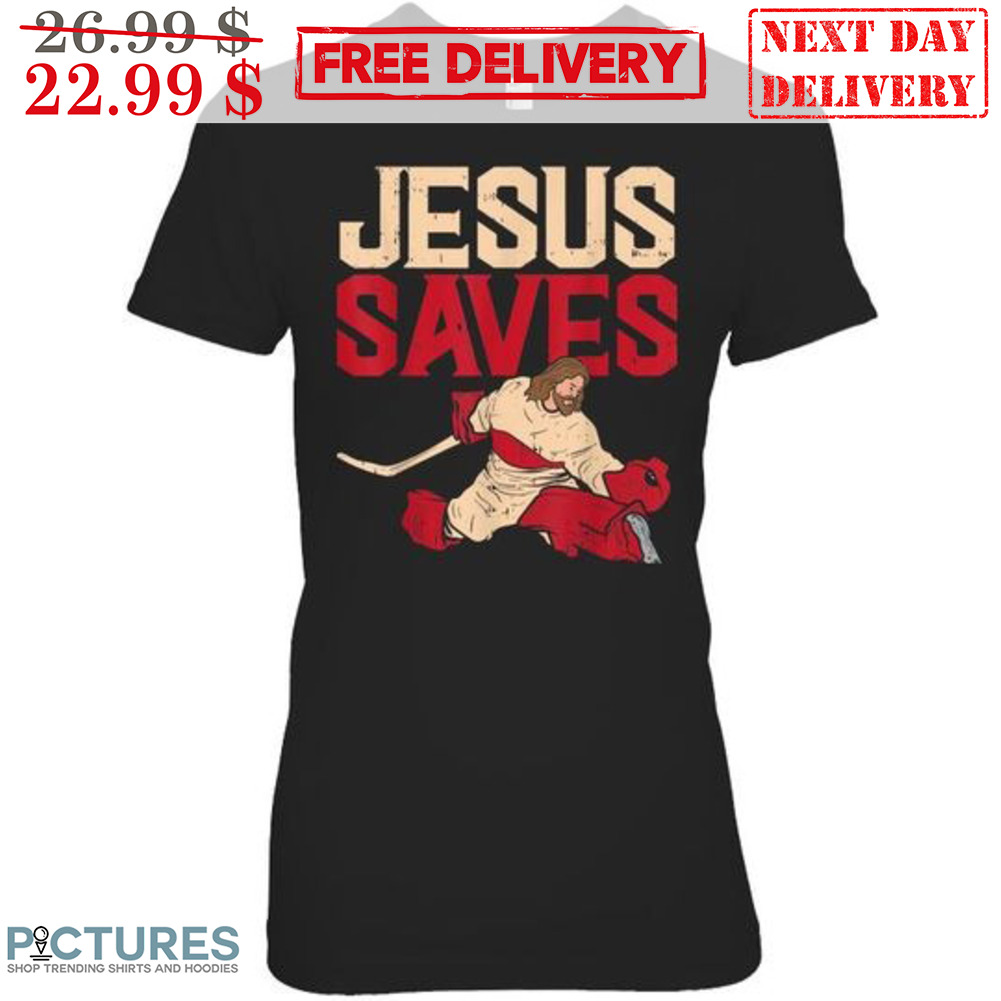 Jesus Saves Hockey Vintage Shirt