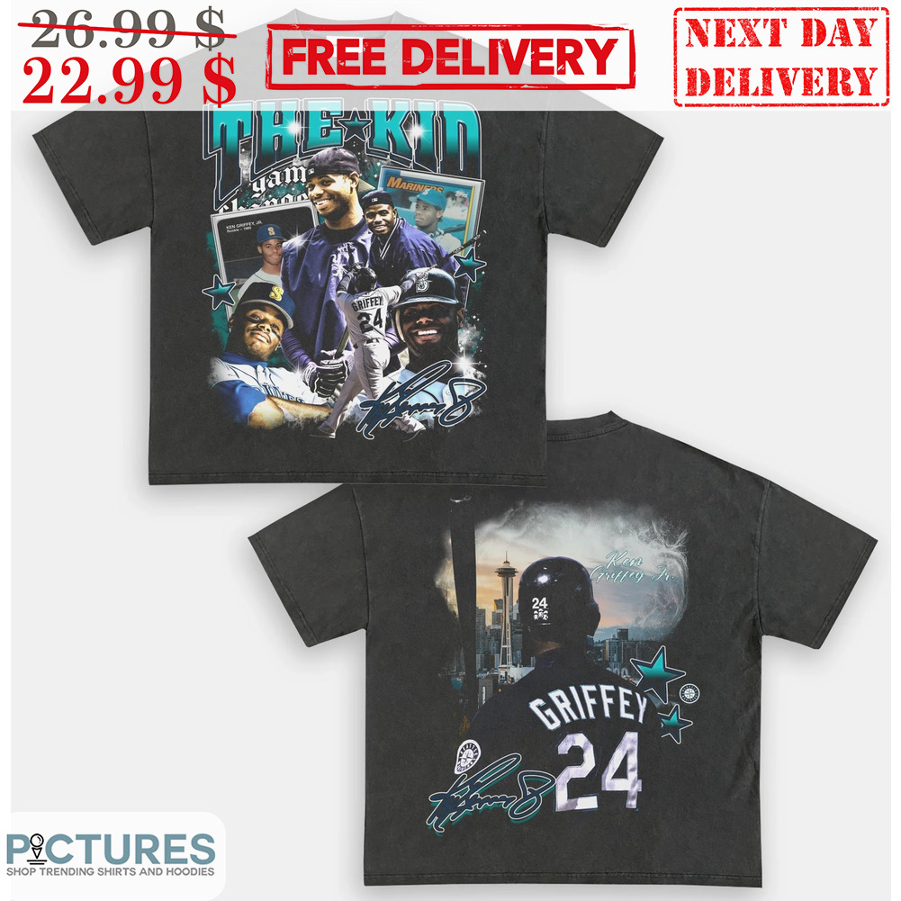 The Kid Ken Griffey Jr 24 Signature Shirt