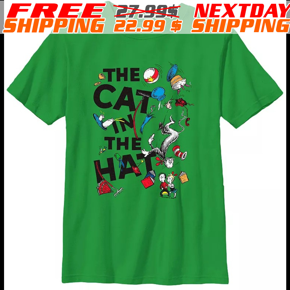 The Cat In The Hat Dr Seuss Shirt - Picturestees Clothing LLC