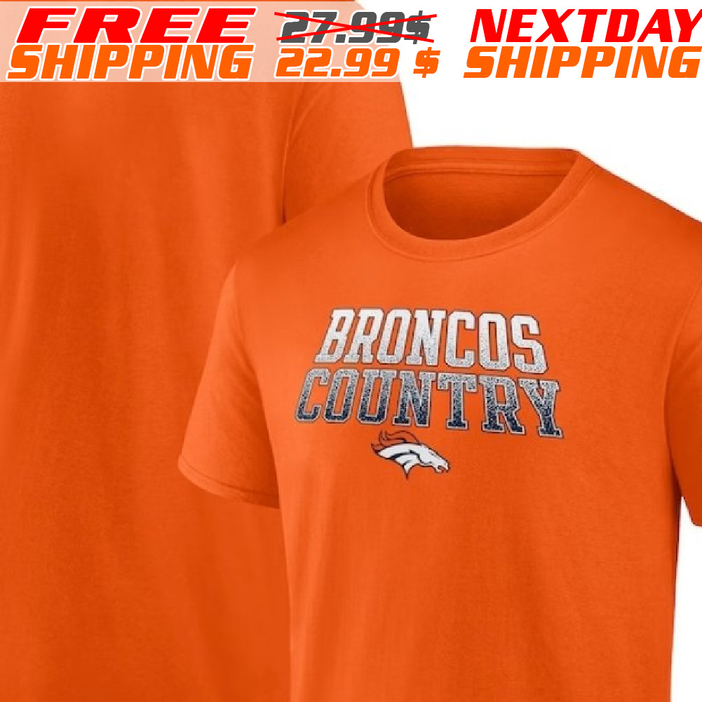 Denver Broncos Fanatics Branded Heavy Hitter Shirt