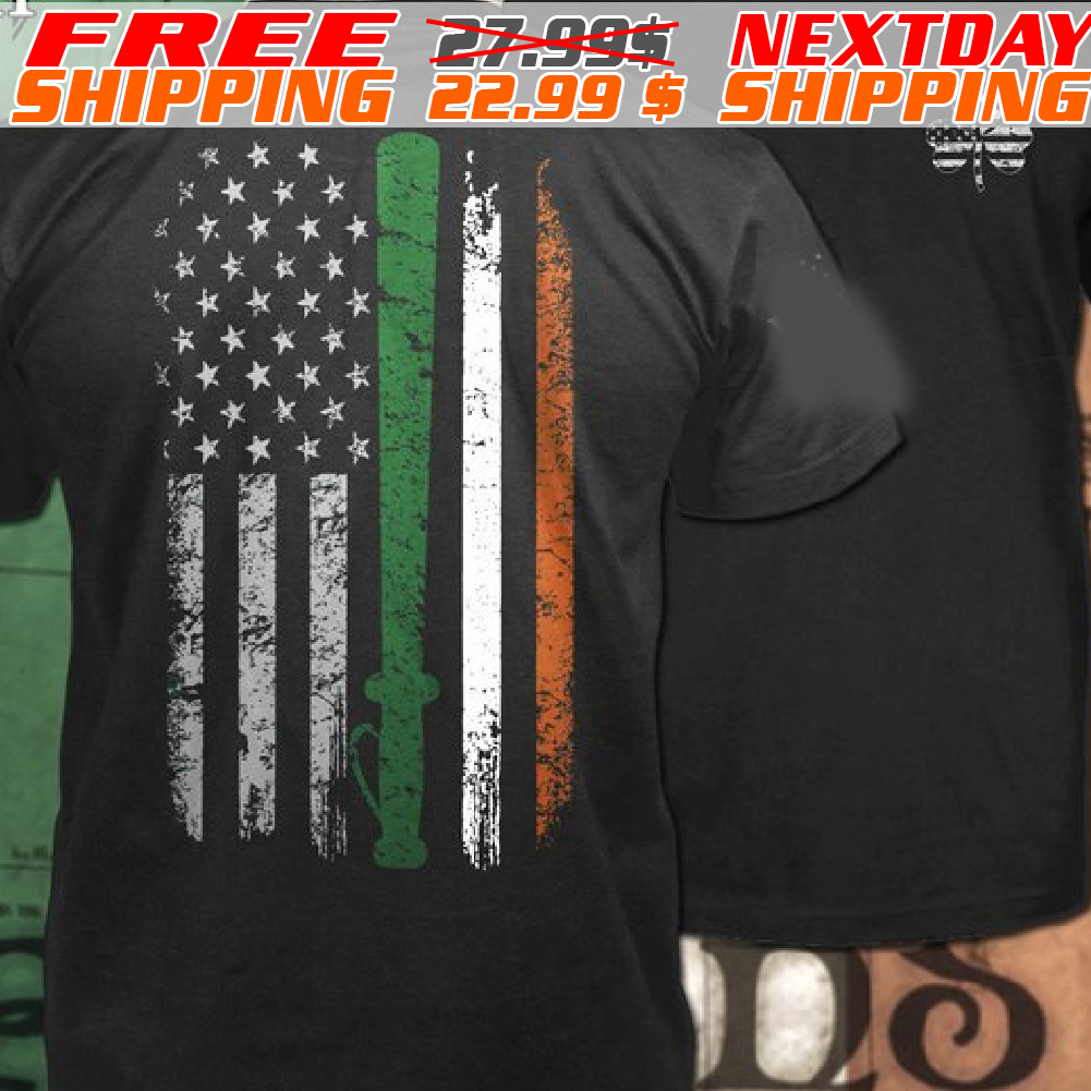 America Flag Three Leaf St Patrick Day Shirt