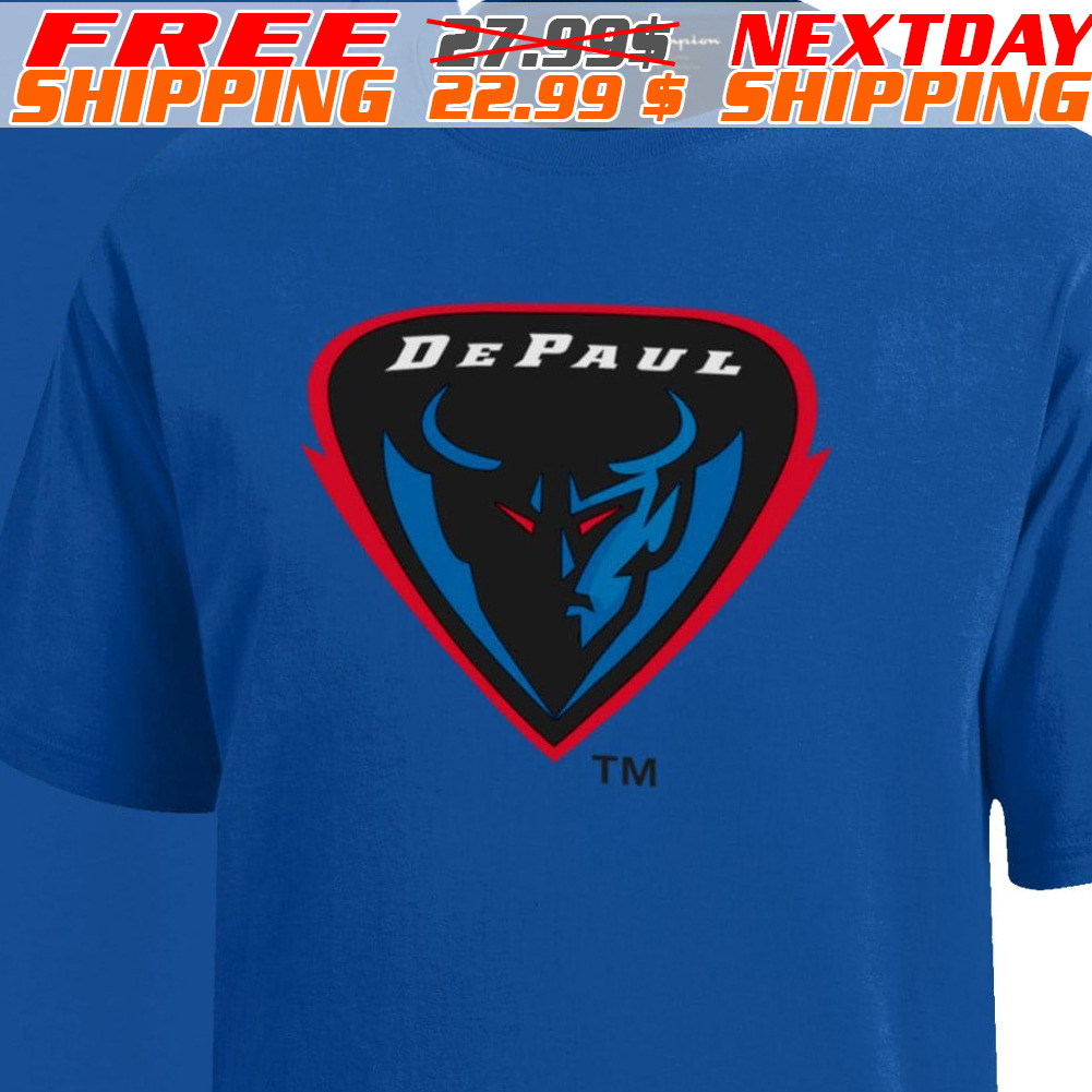 DePaul University Blue Demons Distressed
