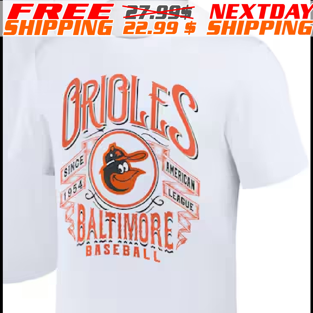 Baltimore Orioles Est 1954 Baseball Shirt
