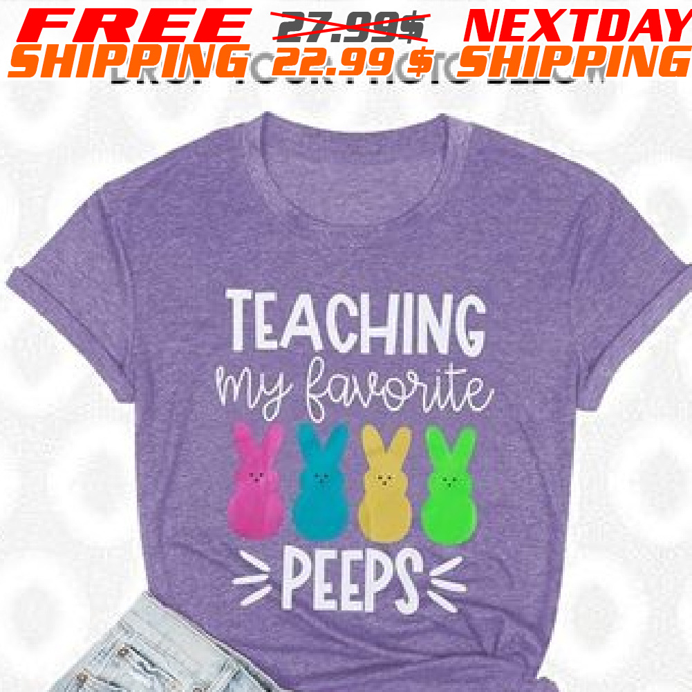 Rabbit Teaching My Favorite Peeps Shirt