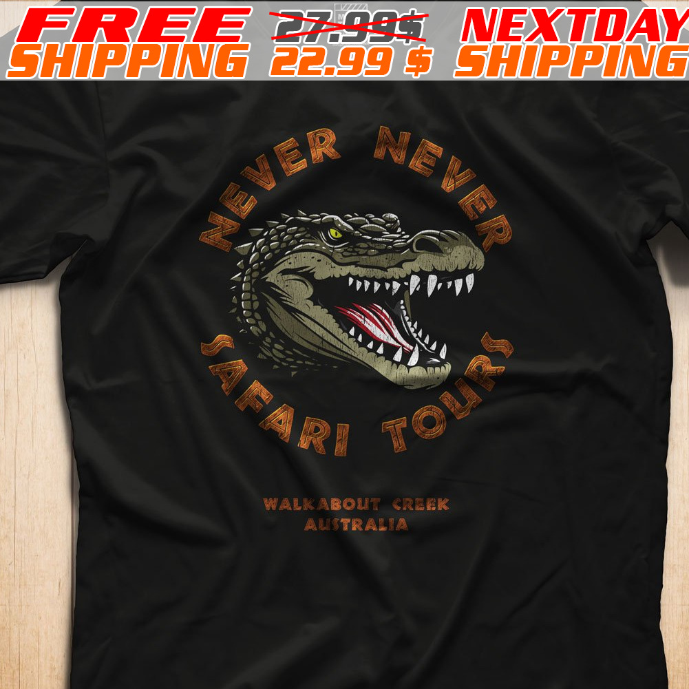 Crocodile Never Never Safari Tours Shirt
